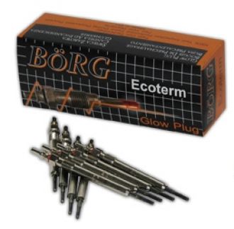 ŚWIECA ŻAROWA BORG 1.9 8V JTD, 2.4 10V ALFA FIAT LANCIA SILNIKI CF3 (2)