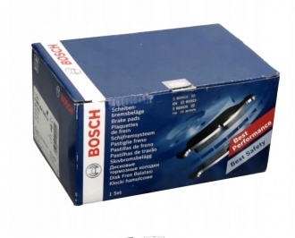 KLOCKI HAMULCOWE BOSCH PRZÓD ALFA ROMEO 159 BRERA SPIDER (2)