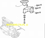 Obrazek 2 dla: PODUSZKA SILNIKA TYŁ (SKRZYNIA) ALFA ROMEO FIAT LANCIA
