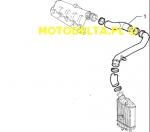 Obrazek 2 dla: PRZEWÓD INTERCOOLER  KOLEKTOR LANCIA LYBRA 2.4 JTD