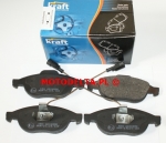 Obrazek dla: KLOCKI HAMULCOWE KRAFT PRZÓD ALFA FIAT LANCIA : ZASTOSOWANIE > TARCZE NIEWENTYLOWANE