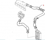 Obrazek 2 dla: PRZEWÓD INTERCOOLER KOLEKTOR LANCIA LYBRA 1.9 JTD