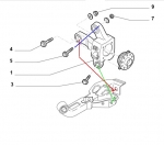 Obrazek 2 dla: ŚRUBA REGULACYJNA ZBIEŻNOŚCI TYŁ DOLNA ALFA ROMEO 159 BRERA SPIDER 51795724